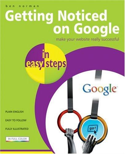 Cover for Getting Noticed on Google in Easy Steps