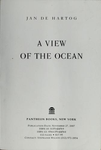 Cover for A view of the ocean