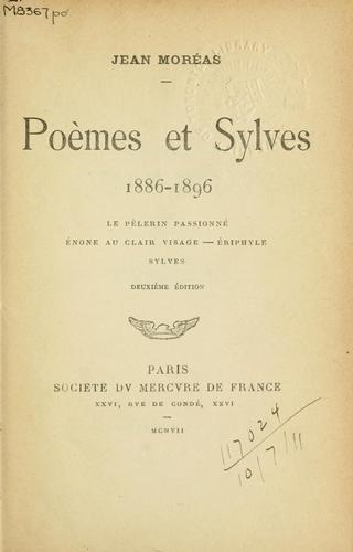 Cover for Poèmes et sylves