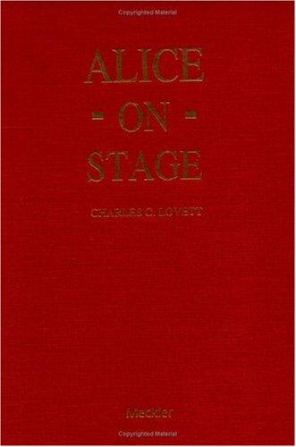 Cover for Alice on Stage