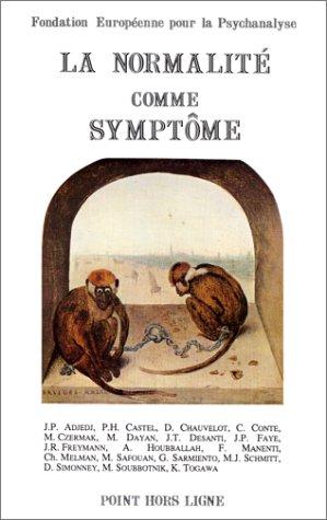 Cover for La normalité comme symptôme