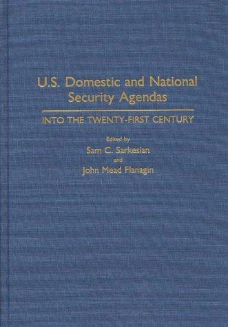 Cover for U.S. domestic and national security agendas