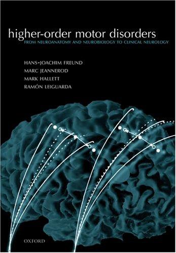 Cover for Higher-order Motor Disorders