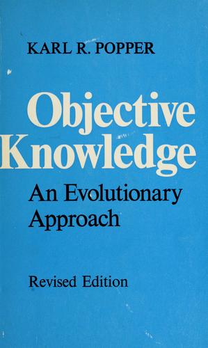 Cover for Objective Knowledge