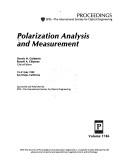Cover for Polarization analysis and measurement