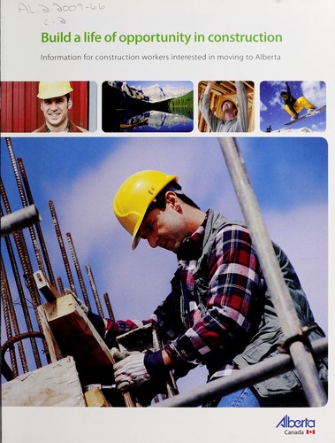 Cover for Build a life of opportunity in construction
