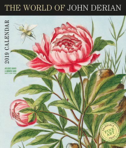 Cover for The World of John Derian Wall Calendar 2019