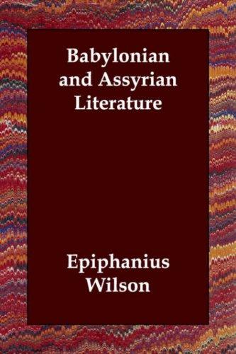 Cover for Babylonian and Assyrian Literature