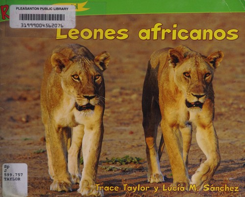 Cover for Leones africanos