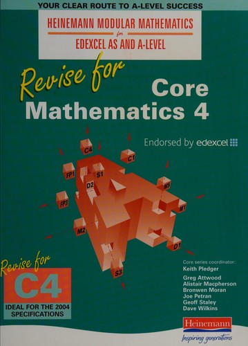 Cover for Revise for core mathematics 4.