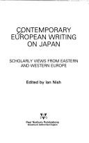Cover for Contemporary European writing on Japan