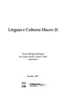 Cover for Línguas e culturas Macro-Jê