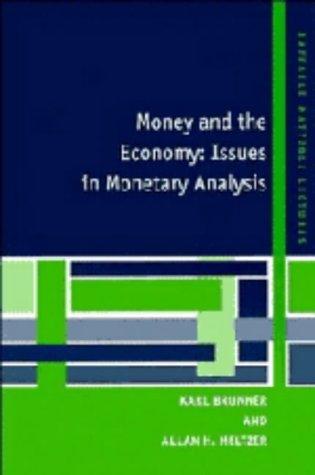 Cover for Money and the economy issues in monetary analysis