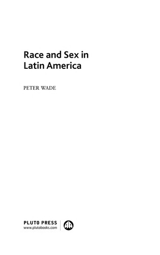 Cover for Race and sex in Latin America