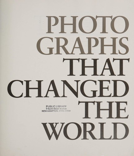 Cover for Photographs that changed the world