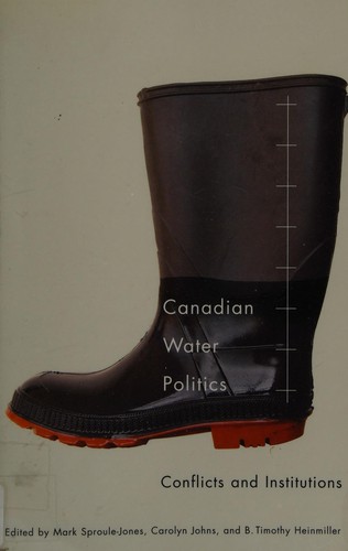 Cover for Canadian water politics