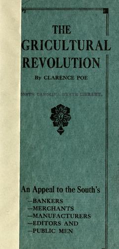 Cover for The agricultural revolution