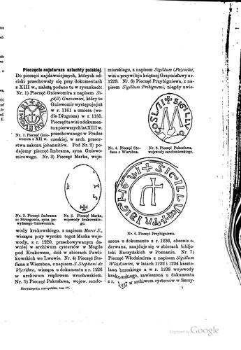Cover for Encyklopedja staropolska ilustrowana