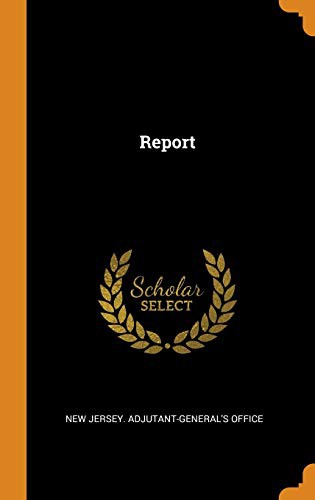 Cover for Report
