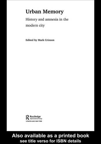 Cover for Urban Memory