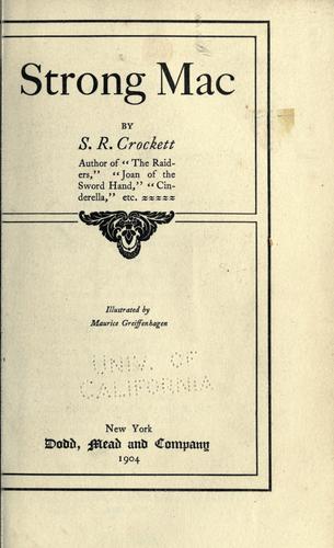 Cover for Strong Mac
