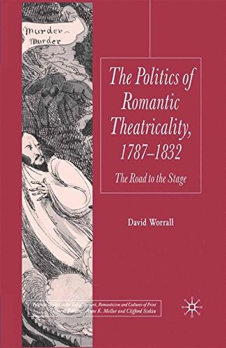 Cover for The Politics of Romantic Theatricality, 1787-1832