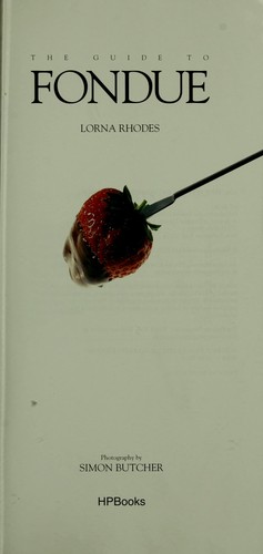 Cover for The guide to fondue