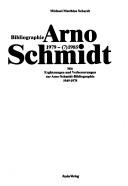 Cover for Bibliographie Arno Schmidt 1979-(7)1985