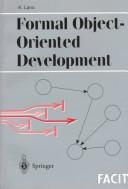 Cover for Formal object-oriented development