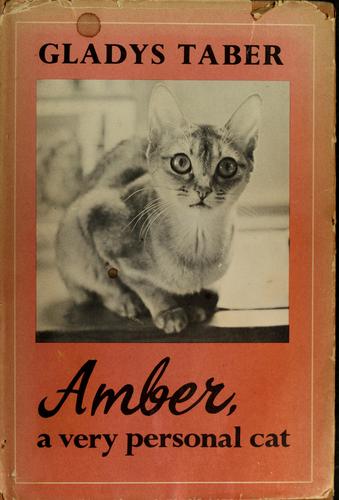 Cover for Amber; a very personal cat
