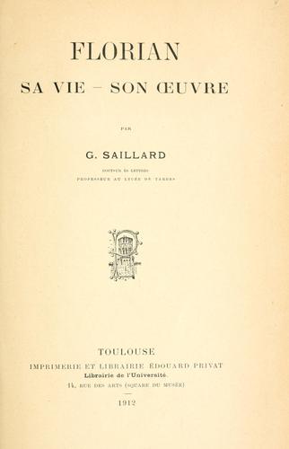 Cover for Florian
