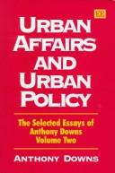 Cover for Urban affairs and urban policy