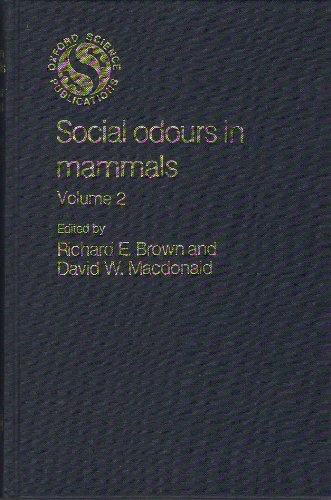 Cover for Social Odours in Mammals