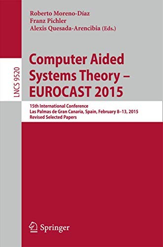 Cover for Computer Aided Systems Theory – EUROCAST 2015
