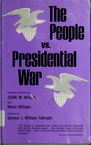 Cover for The People vs. presidential war.