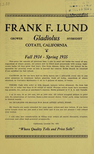 Cover for Fall 1934 - spring 1935
