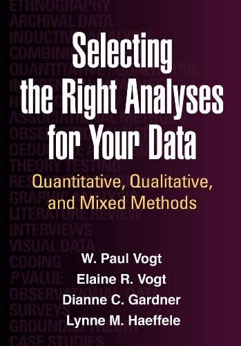 Cover for Selecting the Right Analyses for Your Data