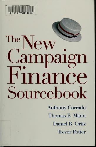 Cover for The New Campaign Finance Sourcebook