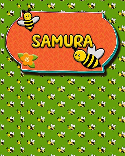 Cover for Handwriting Practice 120 Page Honey Bee Book Samura