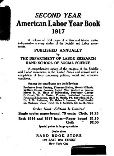 Cover for The American Socialists and the War: a documentary history of the attitude ...