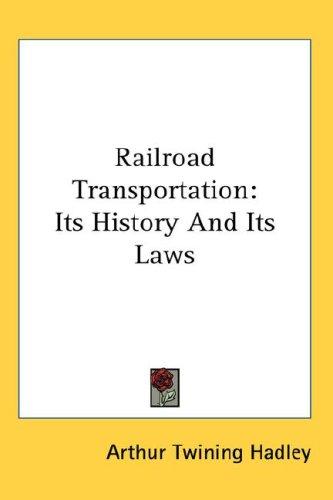Cover for Railroad Transportation