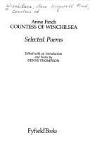 Cover for Selected Poems (Fyfield Series)
