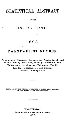 Cover for Statistical Abstract of the United States