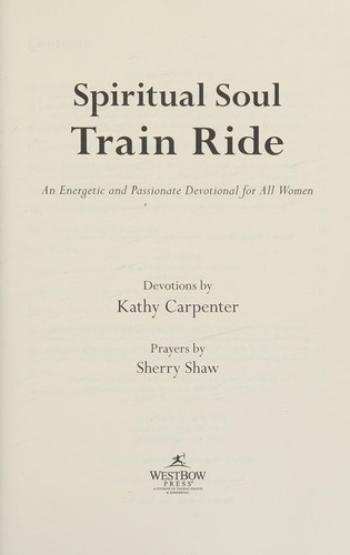 Cover for Spiritual Soul Train Ride