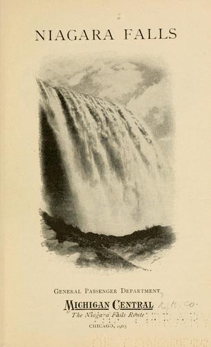 Cover for Niagara Falls.