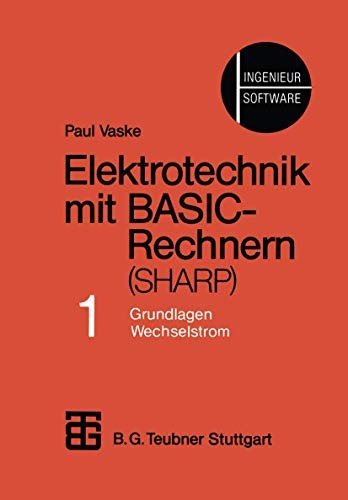 Cover for Elektrotechnik mit Basic-Rechnern