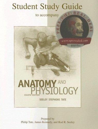 Cover for Student Study Guide t/a Seeley A&P 8/e