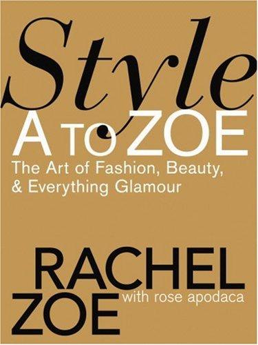 Cover for Style A to Zoe