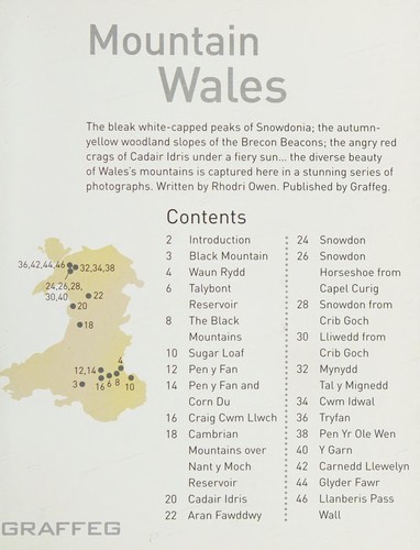 Cover for Mountain Wales (Pocket Wales)