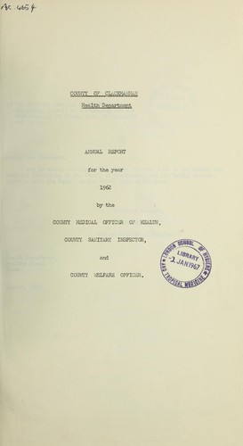 Cover for [Report 1962]
